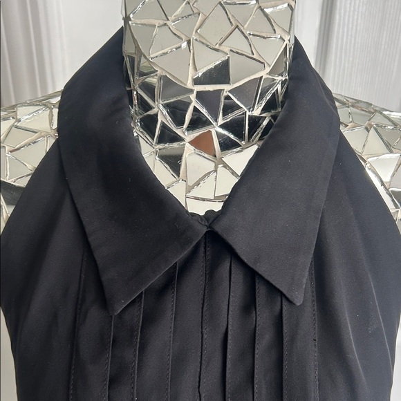 SEA NEW YORK Black Silk Sleeveless Dress 8 - Picture 2 of 8